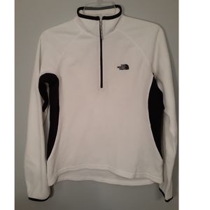 The North Face pullover sweater.